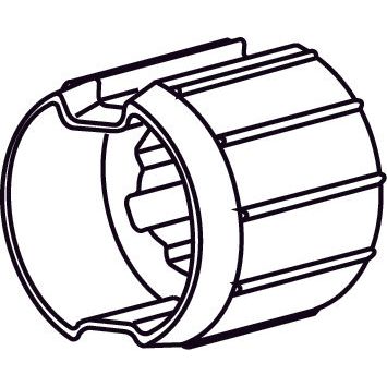 Somfy - Zubehör/Ersatzteile für Tor-/Rollladenantriebe Mitnehmer 9751014 LT 50 DS 63x1,0 − 1 Stück