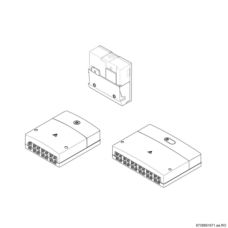 Bosch Thermotechnik - Regler mit fester Anwendung Mischermodul MM100 151x184x61