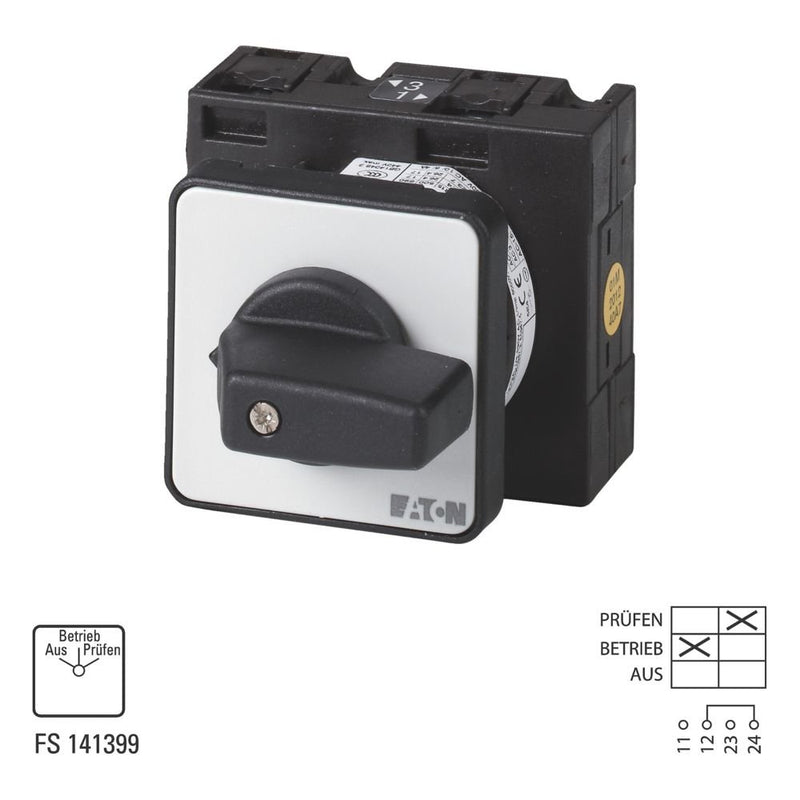 Eaton - Steuerschalter Betriebsartenschalter T3-1-15059/E T0 32A Einbau