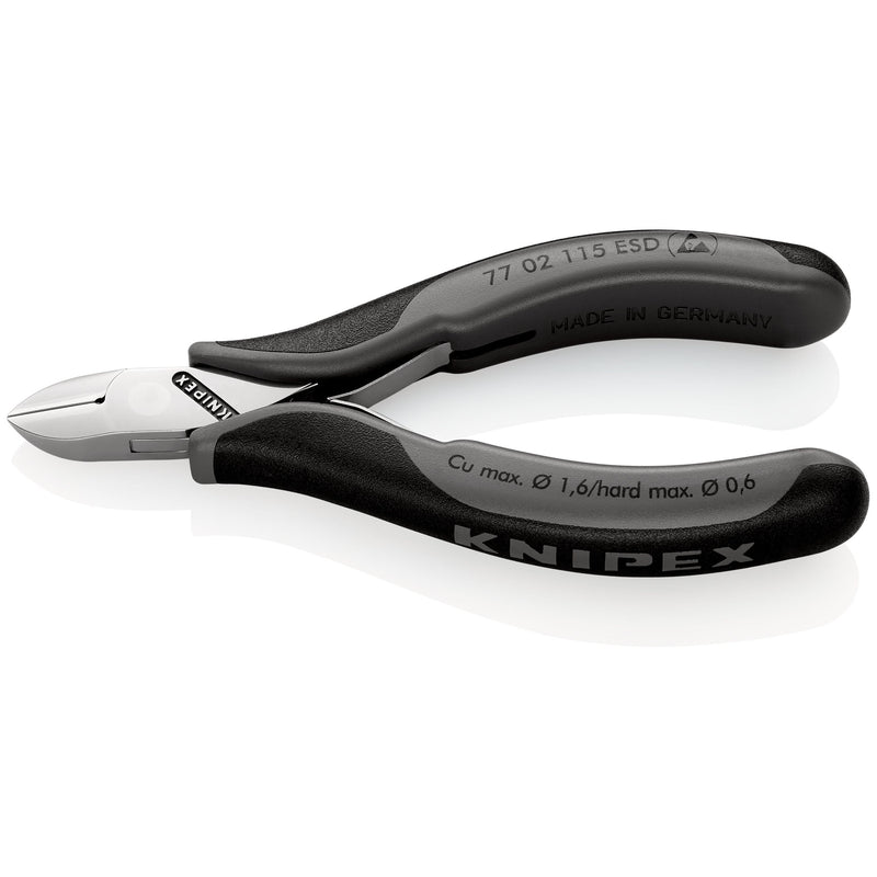 Knipex - Seitenschneider Elektronik-Seitenschneider 77 02 115 ESD ESD, 115mm