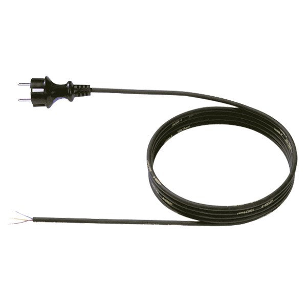 Bachmann - Netzanschlussleitung Schutzkontakt-Zuleitung 322.184 16A/250V,2m,sw