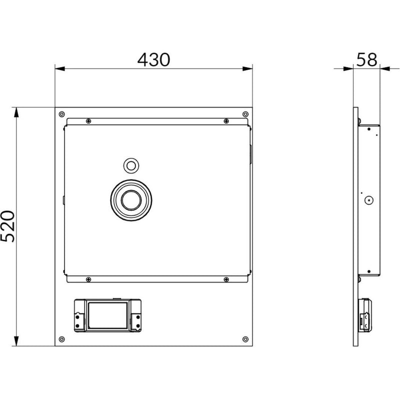 WHD - Lautsprecher Spanndeckenlautsprecher SDL400MWR alu m. WLAN-Empfänger