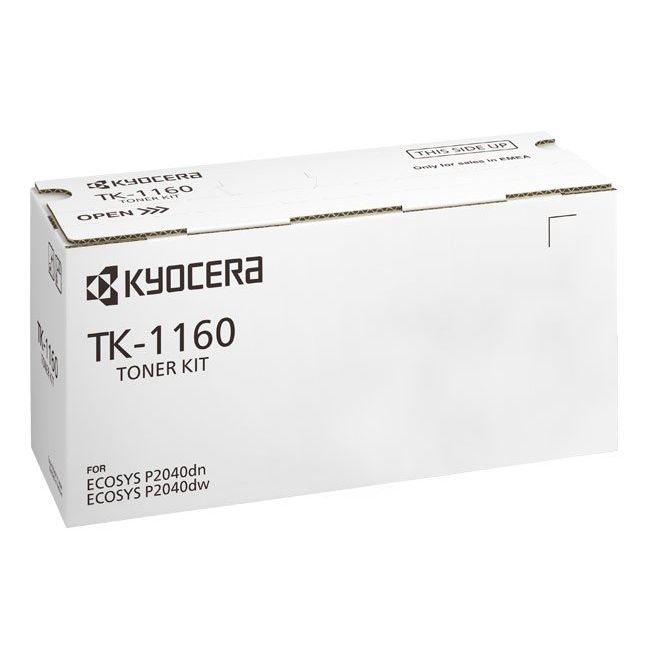 Kyocera - Verbrauchsmaterial für Telefax/Drucker/MFC Lasertoner TK-1160 sw 7.200 Seiten,schwarz