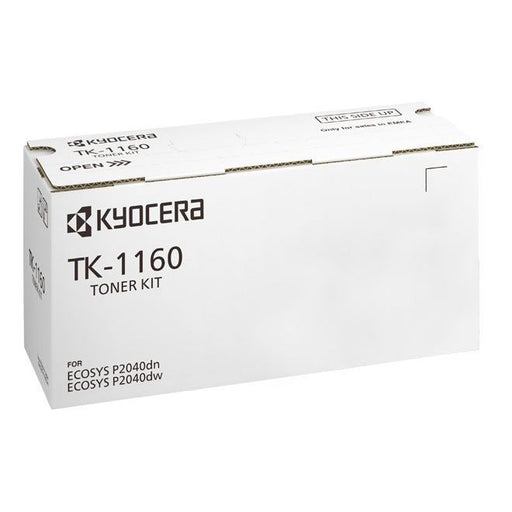 Kyocera - Verbrauchsmaterial für Telefax/Drucker/MFC Lasertoner TK-1160 sw 7.200 Seiten,schwarz