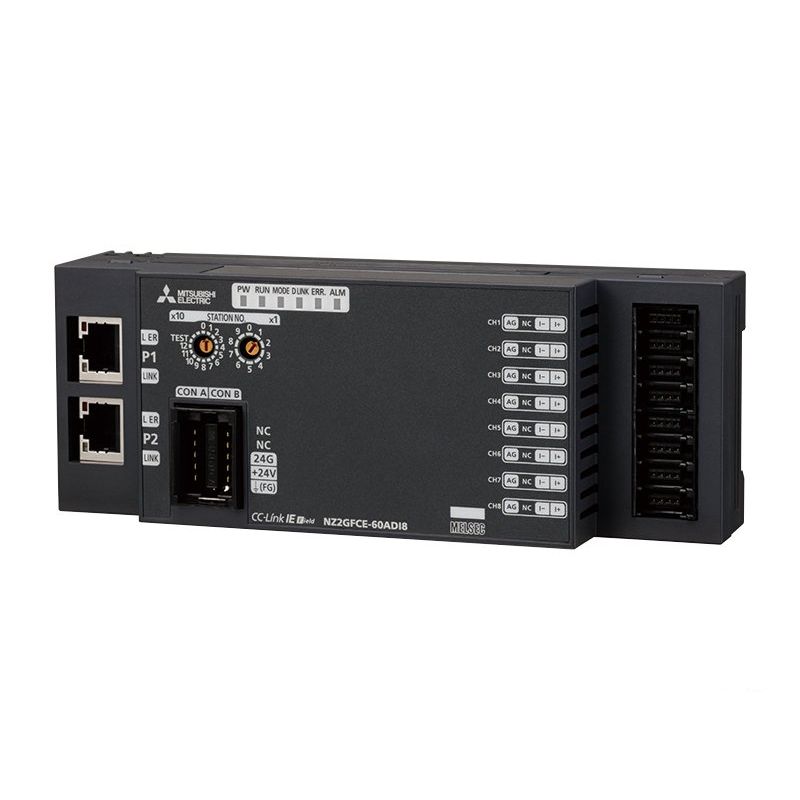 Mitsubishi Electric - SPS-Analoges Ein-/Ausgangs-Modul CC-Link IE field network NZ2GFCE-60ADI8