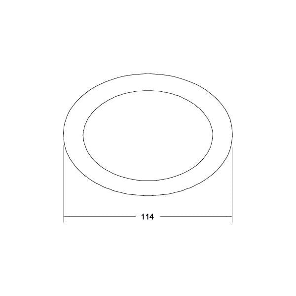 Brumberg Leuchten - Mechanisches Zubehör/Ersatzteile für Leuchten Abdeckring 81210080 schwarz