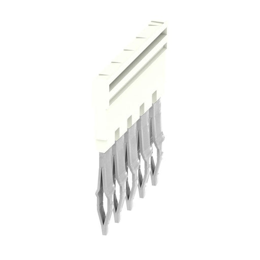 Weidmüller - Querverbinder/Brücker für Reihenklemme Querverbinder ZQV 4N/5 WT gesteckt − 60 Stück