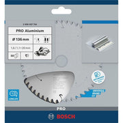 Bosch - Kreissägeblatt PRO Aluminium cordless 2608837754 Kreissägeblatt 136 x