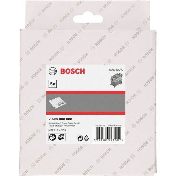 Bosch - Zubehör/Ersatzteile für Bodenpflege Entsorgungssack 2608000888VE(5)