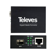 Televes - Media Konverter Medienkonverter MKRJ45-SFP RJ45-SFP SM/MM