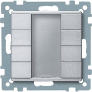 Schneider Electric - Bussystem-Tastsensor Taster 4fach plus MTN627860 aluminium