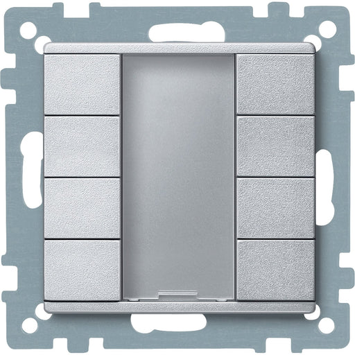 Schneider Electric - Bussystem-Tastsensor Taster 4fach plus MTN627860 aluminium