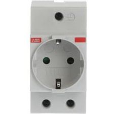 ABB Stotz S&J - Steckdose Reiheneinbau Schuko-Steckdose M1175