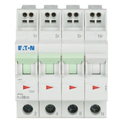 Eaton - Leitungsschutzschalter PLI-D8/3N D 8A, 3p+N Steckkl