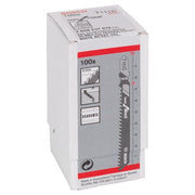 Bosch - Stichsägeblatt Basic for Wood, 100er-Pack 2608637878