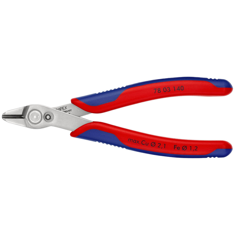 Knipex - Seitenschneider Electronic Super Knips XL 78 03 140 SB − 1 Stück