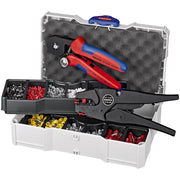 Knipex - Sortimentskasten für Anschluss- und Verbindungstechnik Crimp-Sortiment 97 90 10 für Aderendhülsen