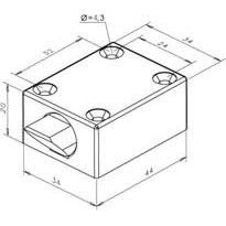 Assa Abloy effeff - Zubehör/Ersatzteile für elektrischen Türöffner Schliessteil 804----------00