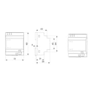BEG Brück Electronic - Bussystem-Spannungsversorgung Netzteil PSN-230/1280/30/KNX