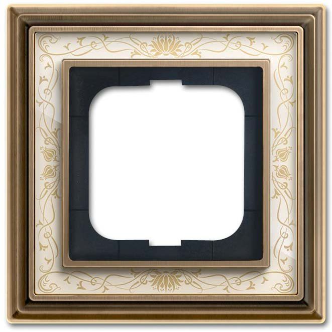 Busch-Jaeger - Abdeckrahmen Abdeckrahmen 1721-846-500 ms-antik Deko elf-ws  − 1 Stück
