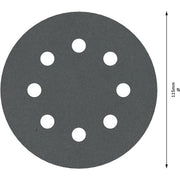 Bosch - Schleifpapier/Schleifvlies PRO F355 Schleifblatt, 115 2608605562 mm, G400, 5-tlg