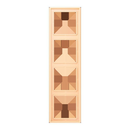 Jung - Abdeckrahmen Rahmen 4-fach LC 984 223 ocre