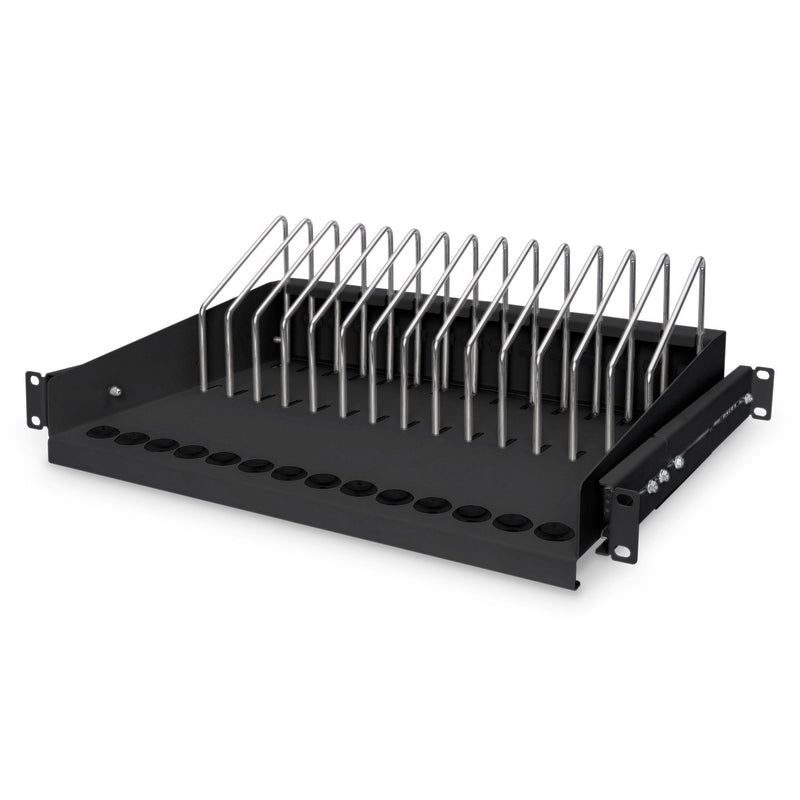 DIGITUS - Komponente für den Ausbau (Schaltschrank) Ausziehbarer Fachboden DN-97665 RAL 9005