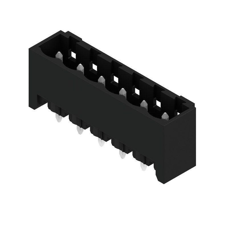 Weidmüller - Leiterplattensteckverbinder LP Verbinder Raster 5.08 SL-SMT5.0#1838250000 /6/180G 3.2SN SW BOX − 50 Stück