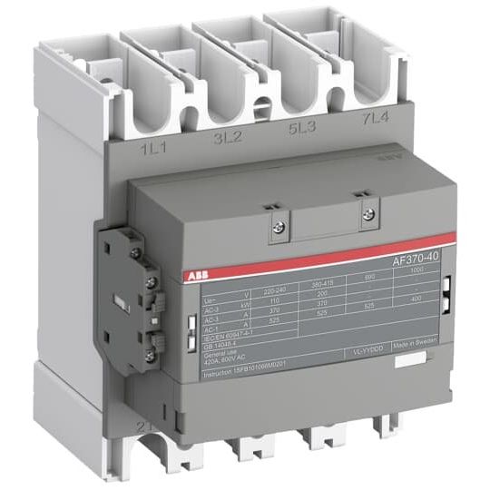 ABB Stotz S&J - Leistungsschütz zum Schalten von Wechselstrom Schütz AF370-40-22-12 48-130V 50/60Hz / DC