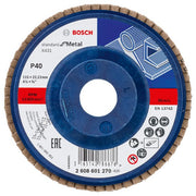 Bosch - Trenn-/Schleifscheibe Fächerschleifscheibe X431 2608601270 Standard for Metal