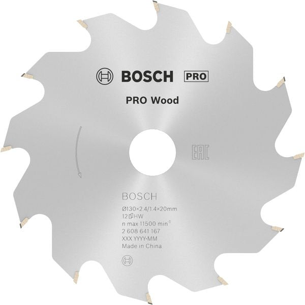 Bosch - Kreissägeblatt PRO Wood Kreissägeblatt, 2608641167 130 x 2,4 x 20 mm