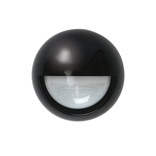 ESYLUX - Bewegungsmelder/Präsenzmelder komplett Wand-Bewegungsmelder MD-W 200i schwarz 200° <12m fernbedien