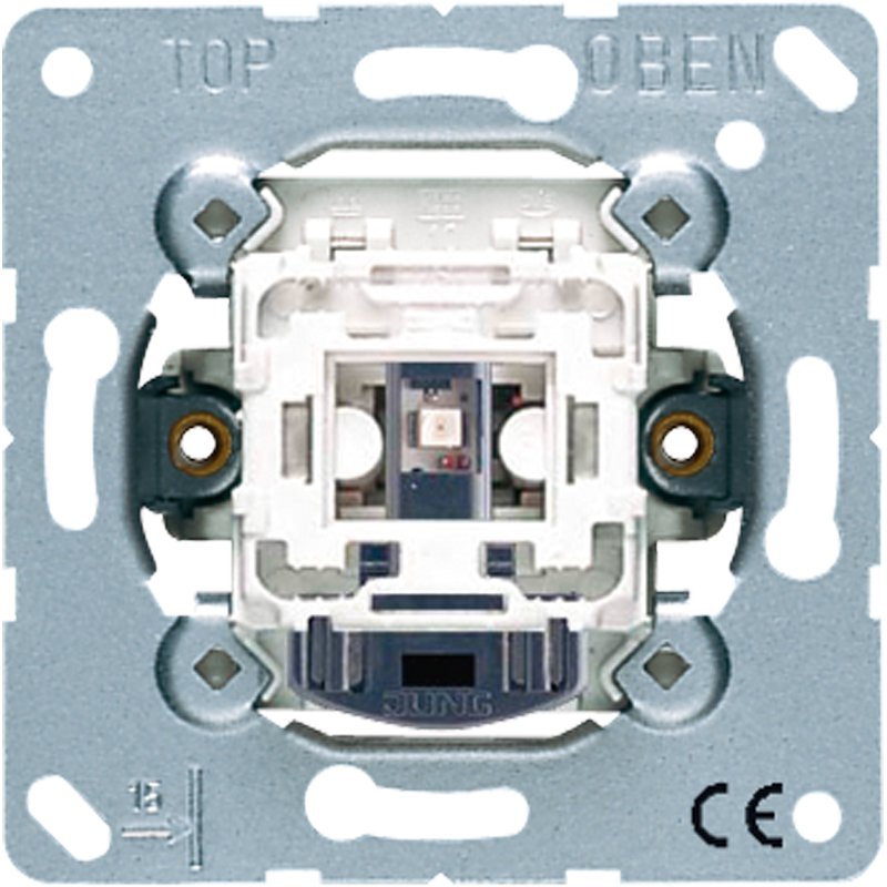 Jung - Installationsschalter Hotelschalter Innenstelle 506 KO5 EU D 230 10AX250V Aus-Wechsel