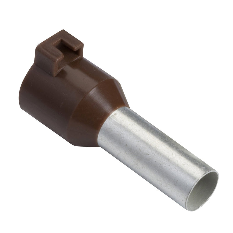Schneider Electric - Aderendhülse DZ5CA102 10mmq,Kragen br − 100 Stück