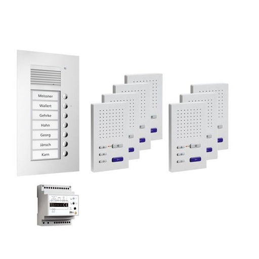 TCS Tür Control - Türsprech-Set Paketlösung UP 7WE PPUF07-EN/02 z.hörerl.Freisprech
