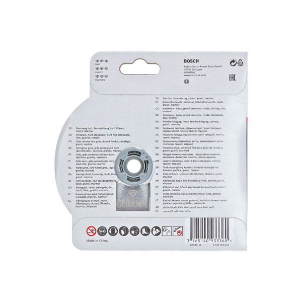 Bosch - Trenn-/Schleifscheibe X-LOCK Diamanttrennscheibe 2608615138 Standard for Ceramic
