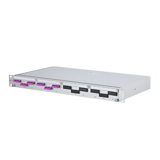 Metz Connect - Patchpanel LWL LWL-Patchfeld OpDAT PA 150227BB06-E 6xSC-D OM4 bestückt