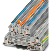 Phoenix Contact - Installations-Etagenklemme Installationsetagenklemme UTI 2,5-PE/L/NTB 0,2-4qmm 5,2mm gr