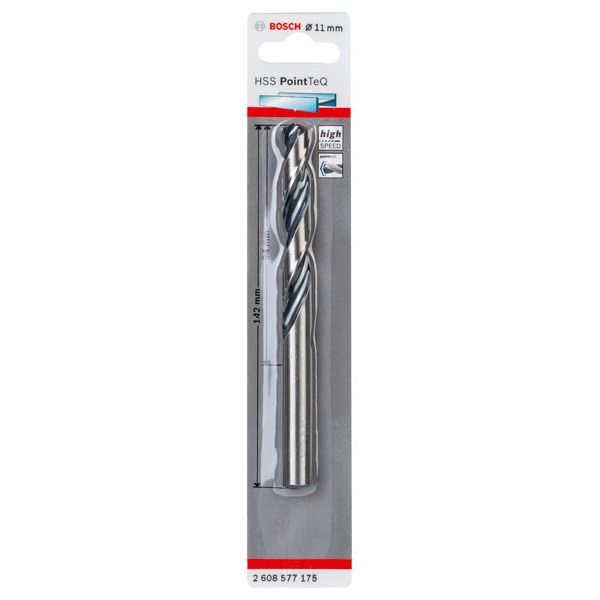 Bosch - Bohrer Metallspiralbohrer HSS 2608577175 PointTeQ DIN 338