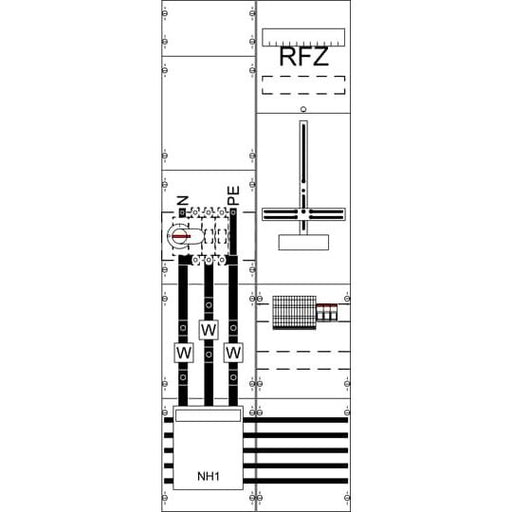 Striebel&John - Zählerfeld Komplettfeld WF29KF1M mit Zählerkreuz
