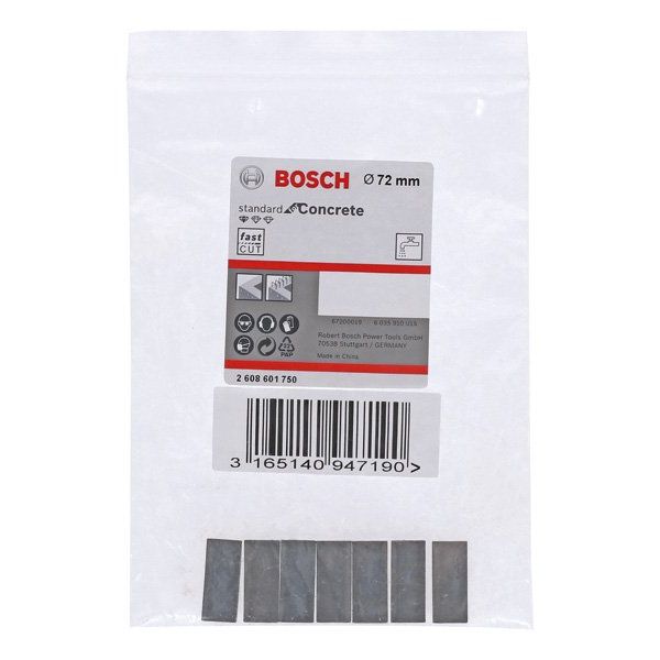Bosch - Bohrkrone Segmente für PRO 2608601750 Diamantnassbohrkrone