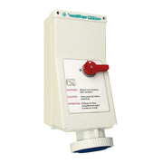 Walther Werke - CEE-Steckdose abschaltbar, abgesichert (IEC 60309) Wandsteckdose 125A AO179306 3P 230V 6h IP67