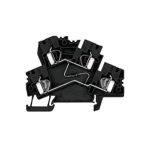 Rockwell - Durchgangs-Reihenklemme DOPPELSTOCKKL. 1492-LD4DR − 1 Stück