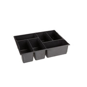 Dresselhaus - Lager-/Transportbehälter Kleinteileeinsatz 6 Mulden 4299/000/06 43 LB 136 BSS