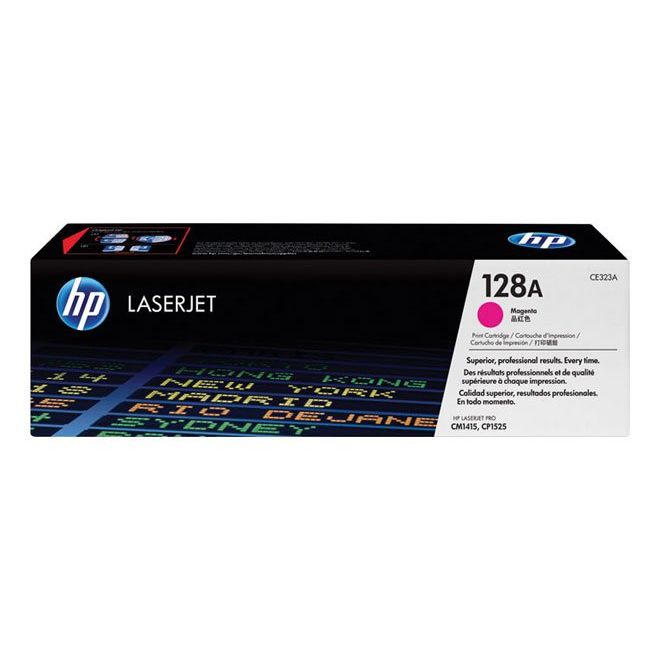 HP - Verbrauchsmaterial für Telefax/Drucker/MFC Lasertoner CE323A ma 1.300 Seiten,magenta