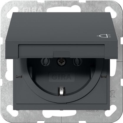 Gira - Steckdose KD 445428 Anthrazit