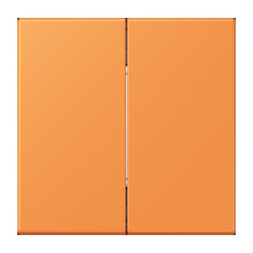 Jung - Sender/Fernbedienung für Installationsschalterprogramme Hue Funk-Wandsender Set FOH LC 995 225 orange clair (32081)