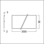 Zumtobel Group - Mechanisches Zubehör/Ersatzteile für Leuchten U - Kaschierungsprofil SUI 3PH/L3 #60211020 45Grad