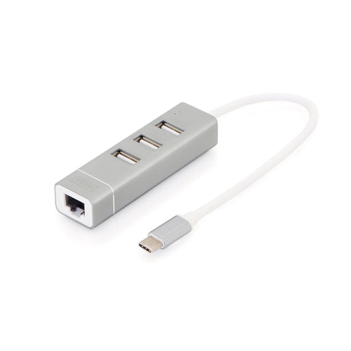 DIGITUS - USB-Hub USB 2.0 Type-C 3-Port-Hub DA-70253