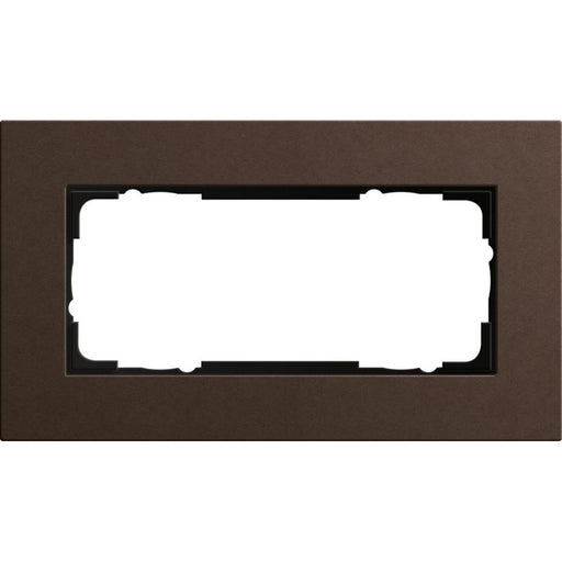 Gira - Abdeckrahmen 2fach 1002223 braun